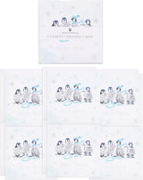 Multipack of 6 Penguins Design Christmas Cards with Envelopes