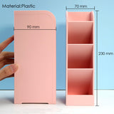 Durable Polypropylene Office Pen Organiser Holder 7x9x23cm