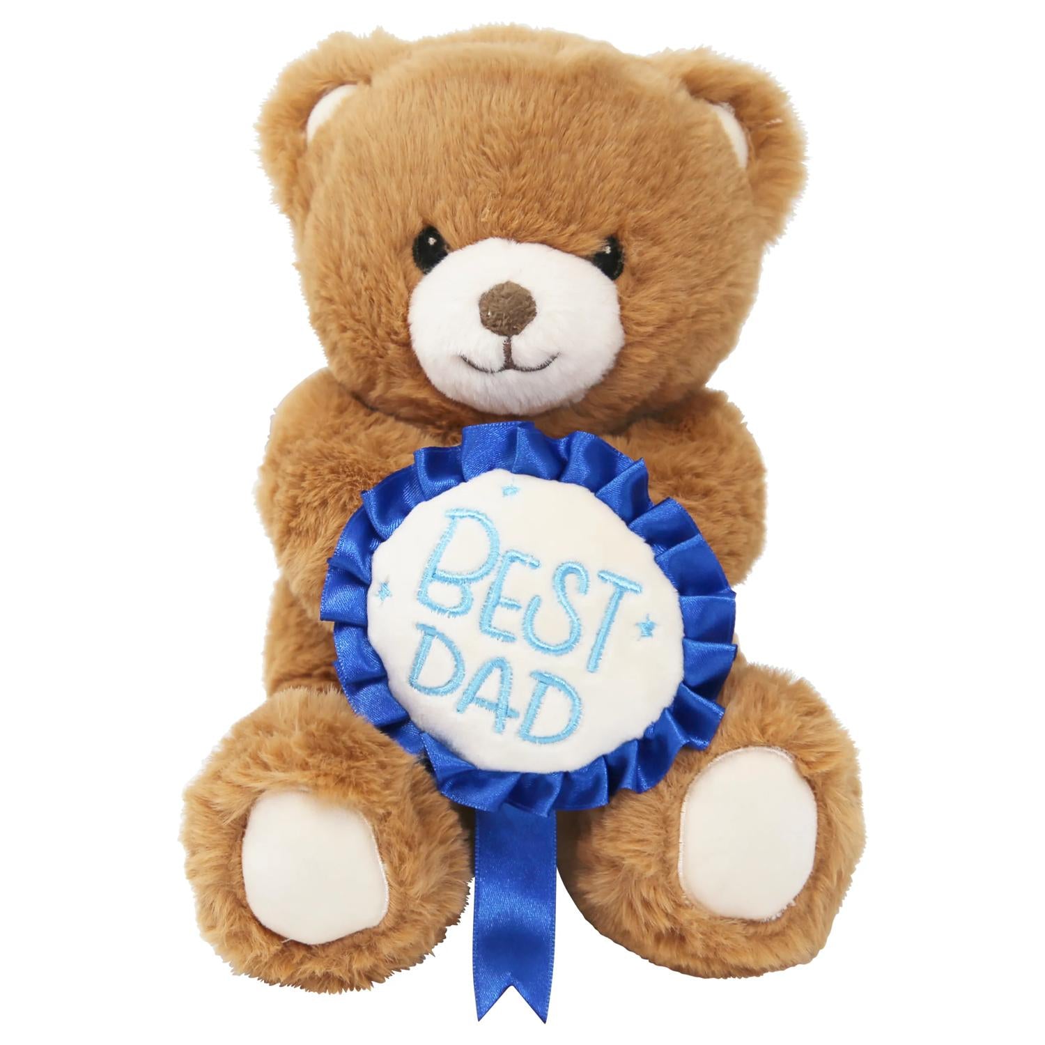 Best Dad Bear Plush Toy 8"