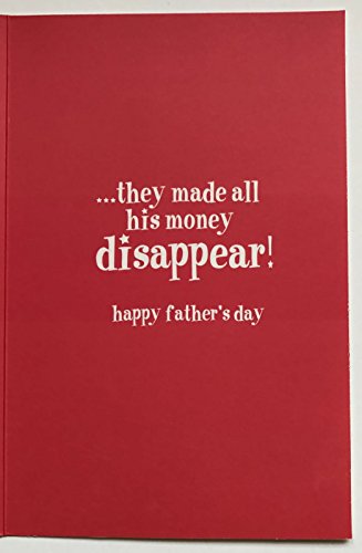 Dad's Money Father's Day Card 