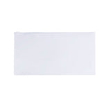 Pack of 12 DL Clear Zippy Bags with White Zip