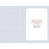 Nana Birthday Wishes Card Sewing and Crafting Theme 