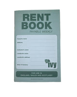 Rent Book For Use in England, Wales & Scotland