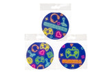 Single Round Gamer Design Notebook 8cm