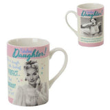 Fabulous Daughter ... Polkadot Diner Retro Mug in Gift Box