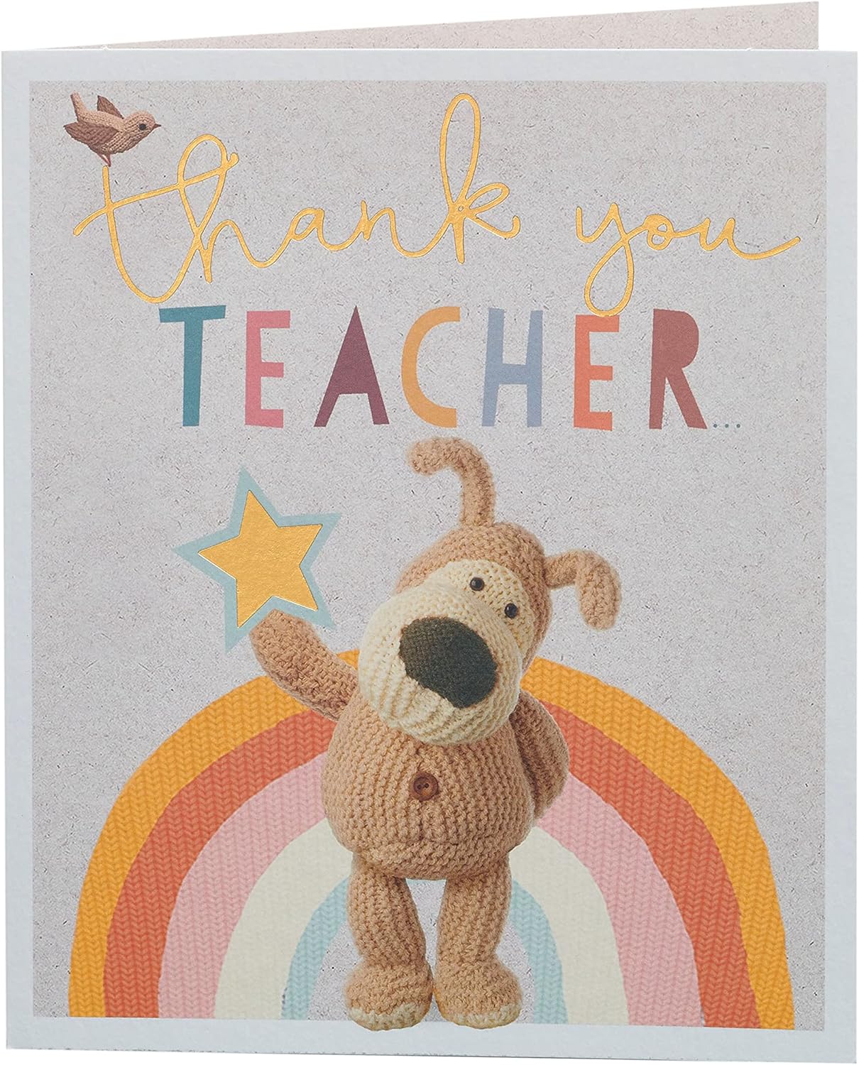 Boofle Thank You Teacher Appreciation Card 