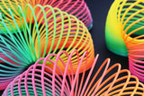 Rainbow Colour Magic Slinky Spring 7.5cm