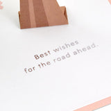 3D & Pop Up Classic Car Wedding Day Just Married Congratulations Card 