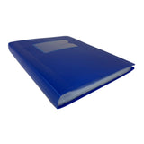 A5 Blue Flexible Cover 100 Pocket Display Book