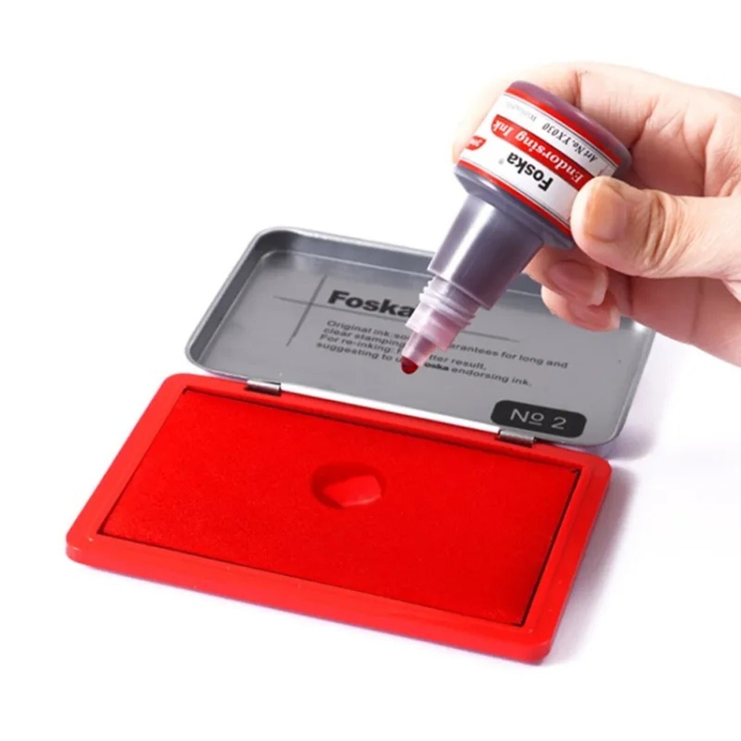 30ml Red Endorsing Ink