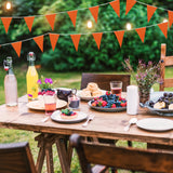 Orange Bunting 10m with 20 Pennants