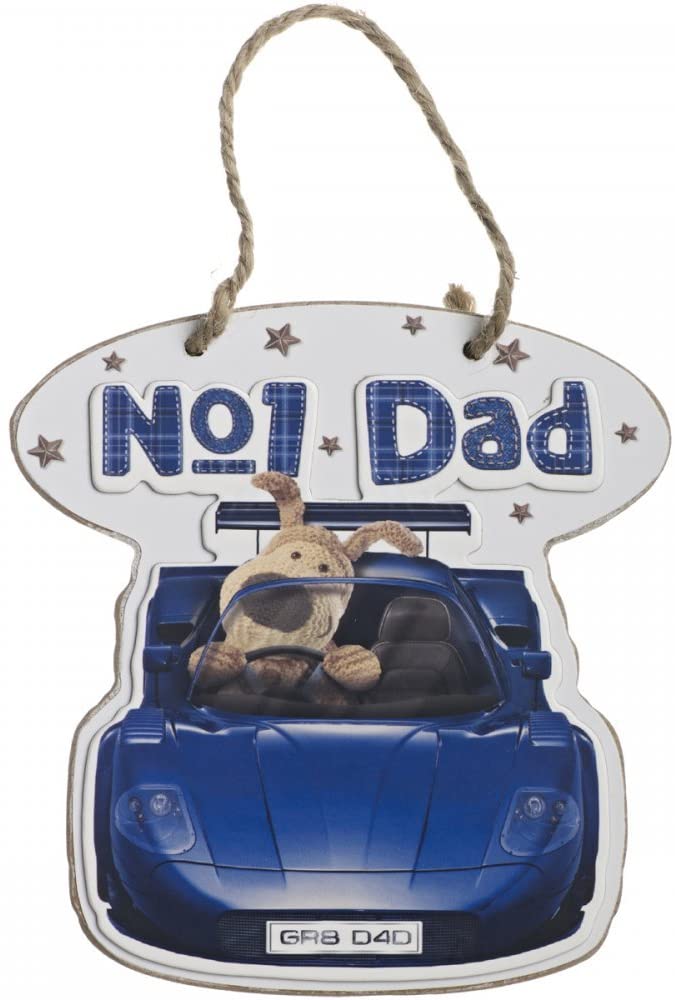 No 1. DAD Boofle Hanging Plague GREAT DAD CAR Christmas Fathers day Birthday Any Occasion