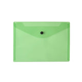 Pack of 12 Janrax A5 Green Document Wallets