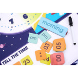 Magnetic Tell The Time Wall Sticker By Ormond