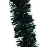 2m Christmas Chunky Tinsel - Dark Green