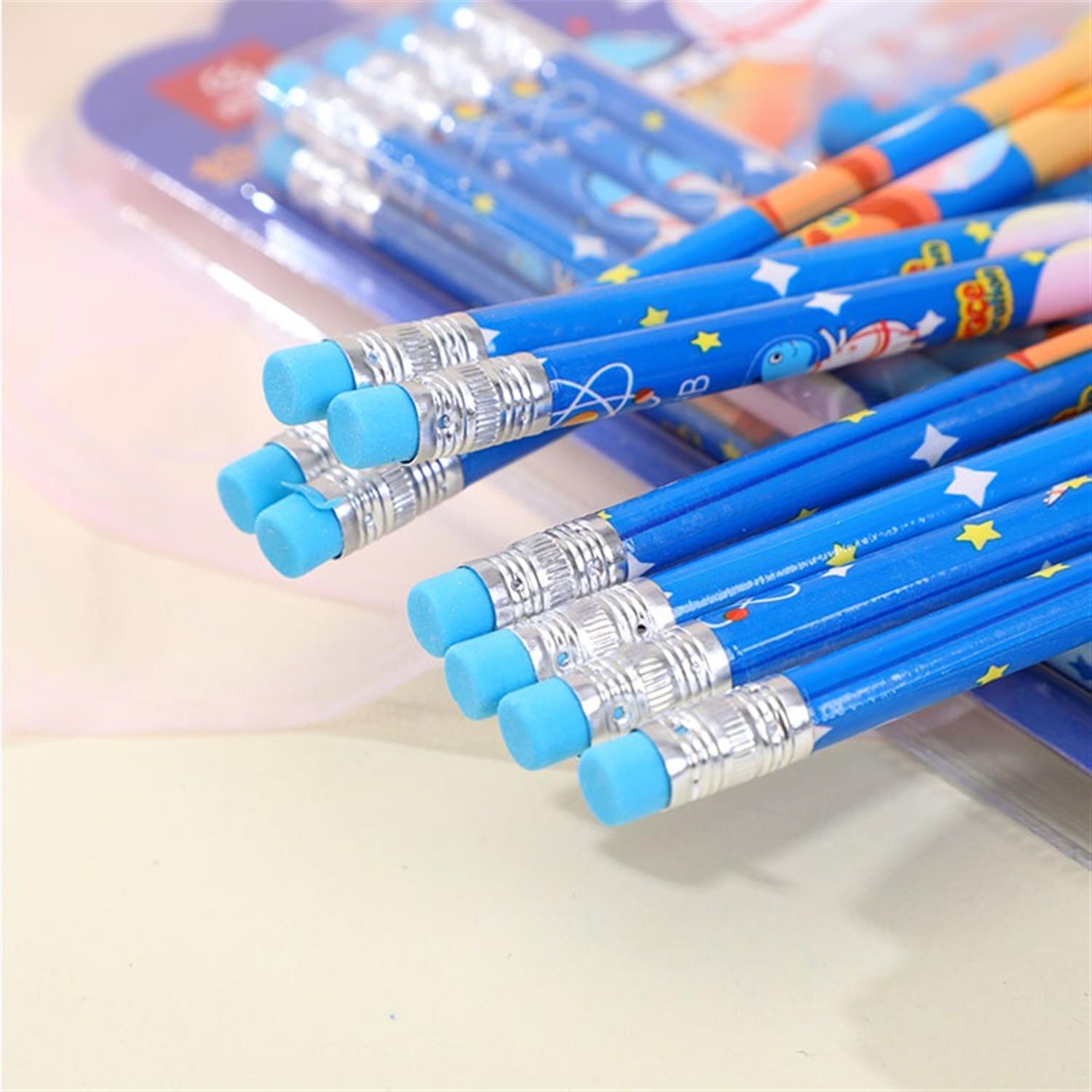 Dinosaur Themed Stationery Pencil Set With Eraser Sharpener