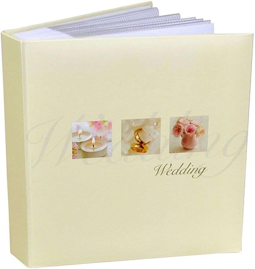 Rich Cream Colour,Pearl Series Rose Design Wedding Album 32 x 27.5cm