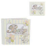 laura darrington baby shower photo album set patchwork collection