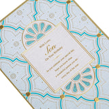 Intricate Traditional Floral Design Son Birthday Card