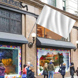 Plain White Flag 5ft x 3ft