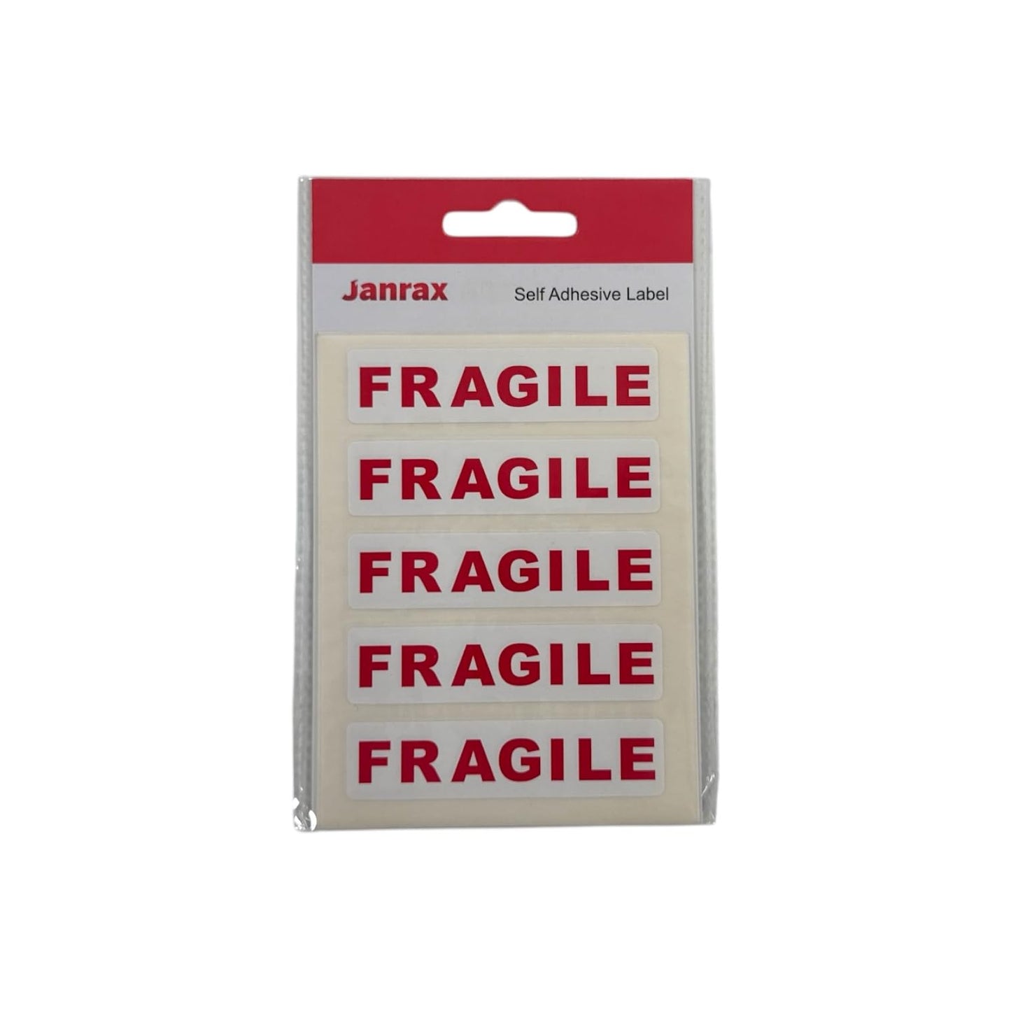 Pack of 35 Fragile Self Adhesive Labels by Janrax