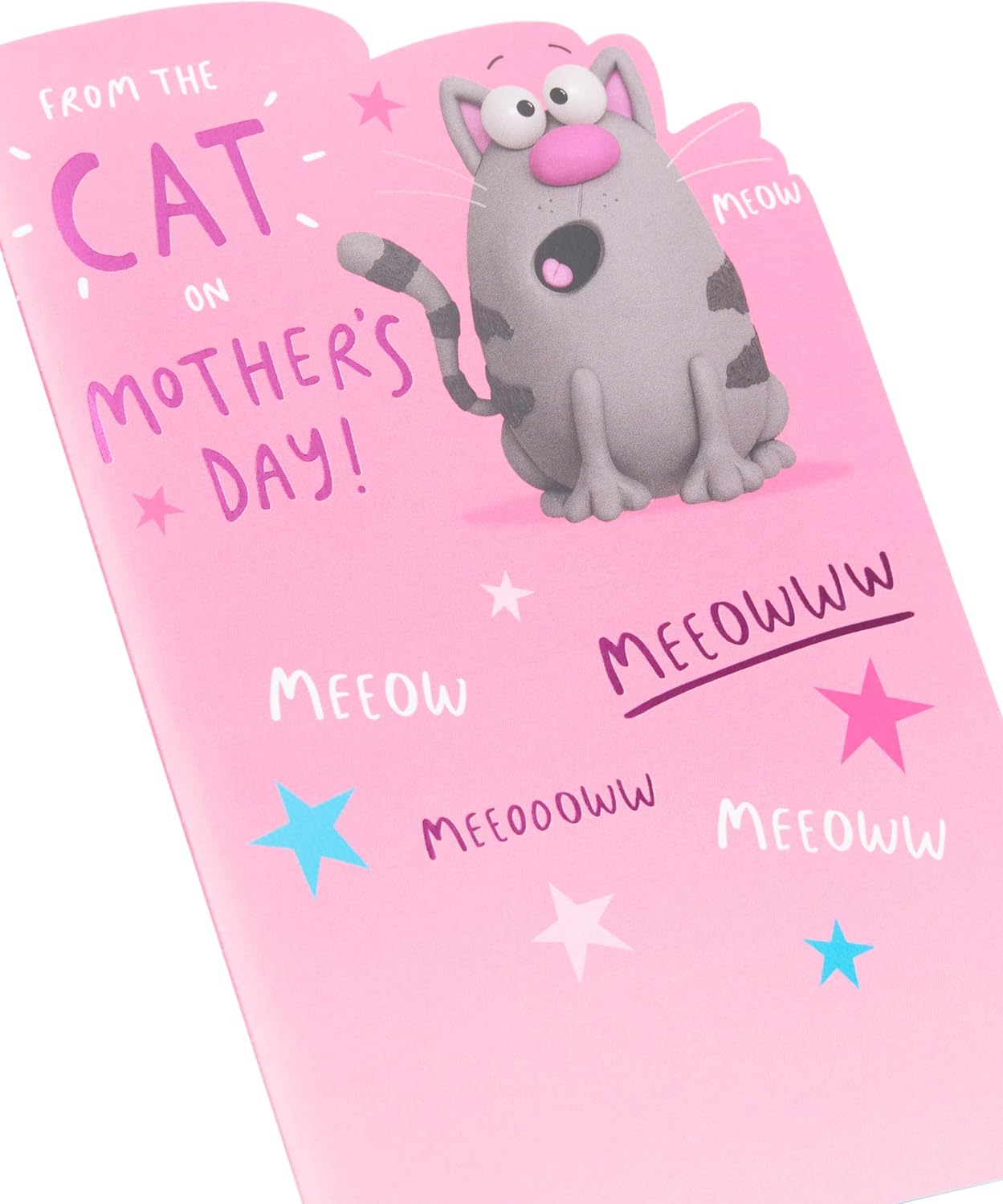 Funny Cartoon Design from The Cat Mother's Day Card