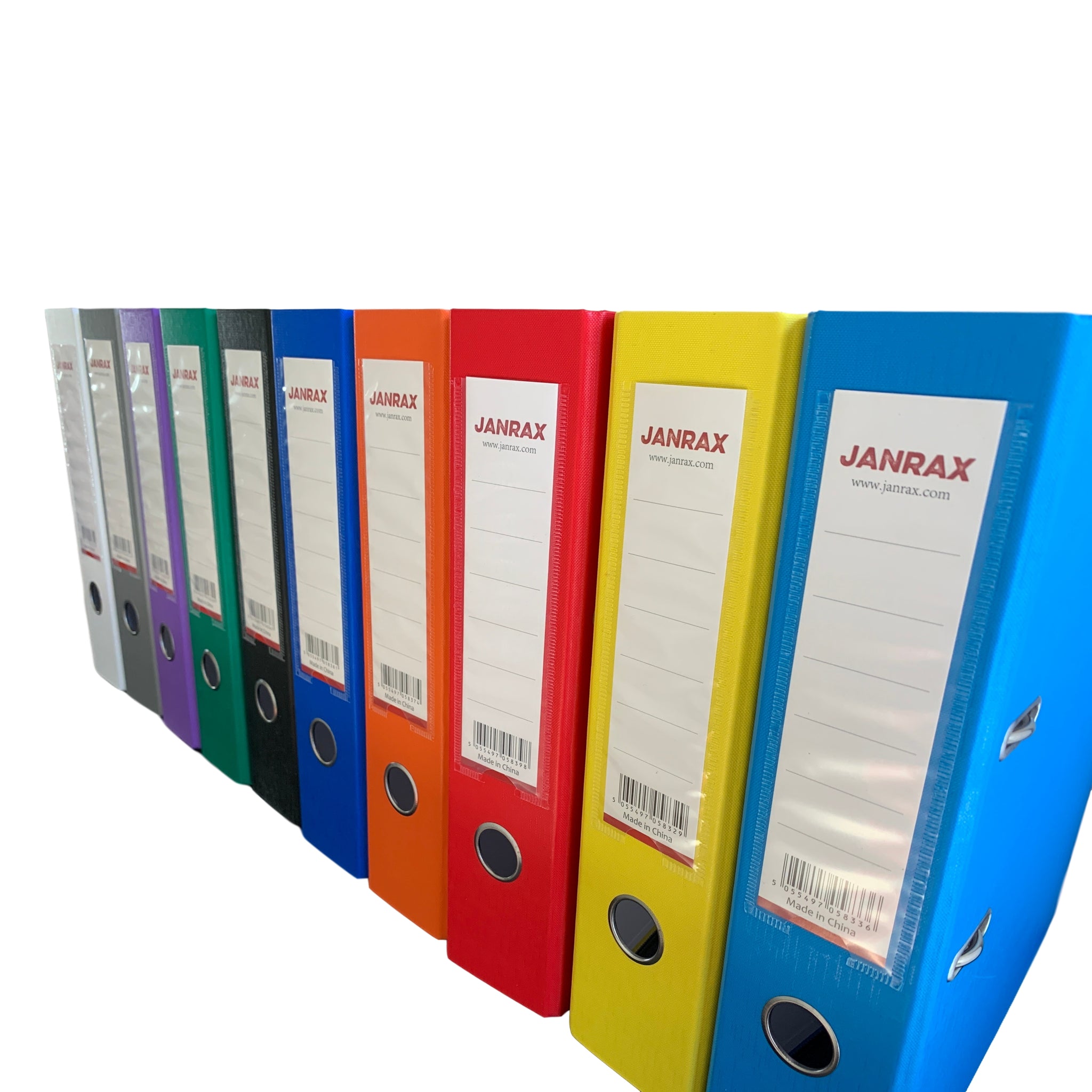 A4 Black Paperbacked Lever Arch File by Janrax