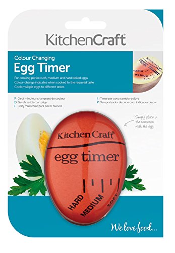 KitchenCraft Heat-Sensitive Colour-Changing Egg Timer