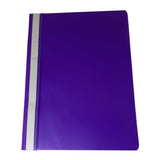Pack of 12 Purple A4 Project Folders by Janrax