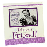 Fabulous Friend Juliana Diner Frame 6x4 Christmas Birthday All Occasion Gift New