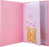 Forever Friends Design Girlfriend Luxury Valentine's Day Card with Gift Box