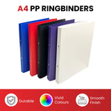 A4 Purple Ring Binder by Janrax