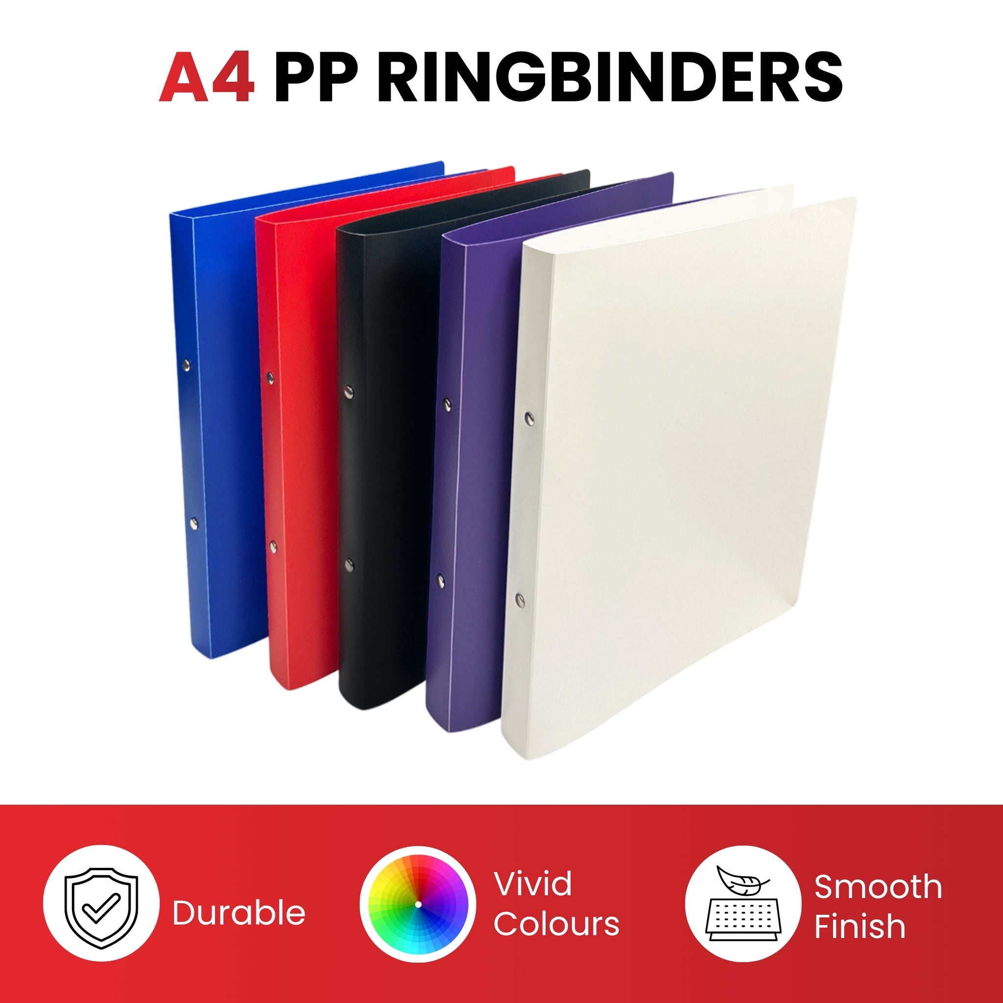 A4 Purple Ring Binder by Janrax