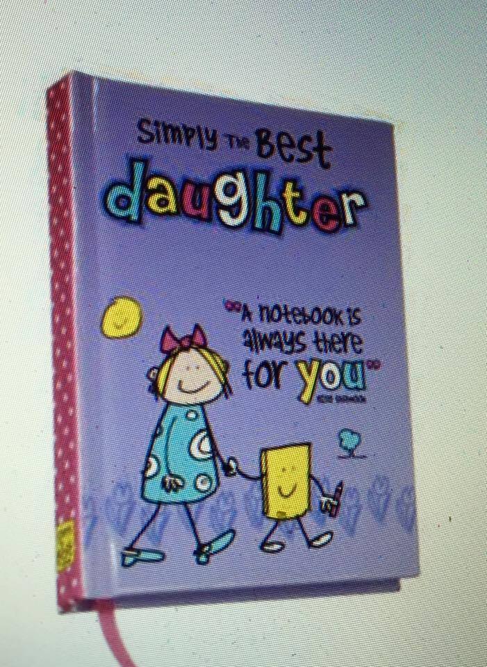 Simply The Best Daughter A7 Notebook {DC}