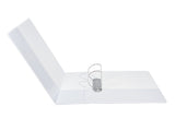 A4 White 4” (101mm) Presentation 2D Ring Binder with Fully Customisable Covers