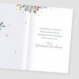 Festive Robins Heartfelt Verse Helen Steiner Rice Special Friend Christmas Card