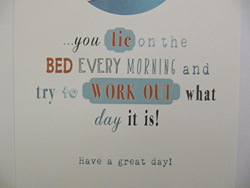 Happy Father's Day Humour Dad Workout Greeting Card 