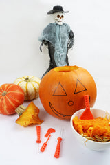 Halloween Pumpkin Carving Kit Tool 5 Pcs Set (DNLE)