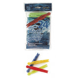 Pack of 24 Coloured Plastic Dolly Pegs