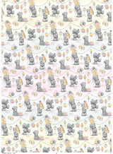 Me to You Birthday Gift Wrap 2 Paper and 2 Gift Tag