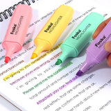 Pack of 6 Macron Colour Highlighter Marker Pens