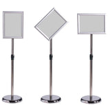 A4 Mobile Aluminum Alloy Poster Stand – Adjustable Height Display