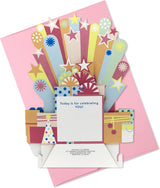 Paper Wonder Pick a Title Customizable Pop Up Birthday Card for Her Sister Niece Goddaughter Great Granddaughter
