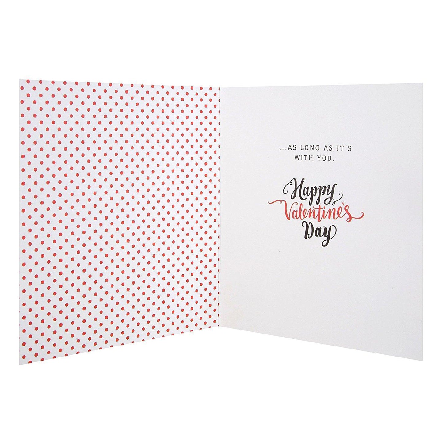 Valentine's Day Card 'With You' 