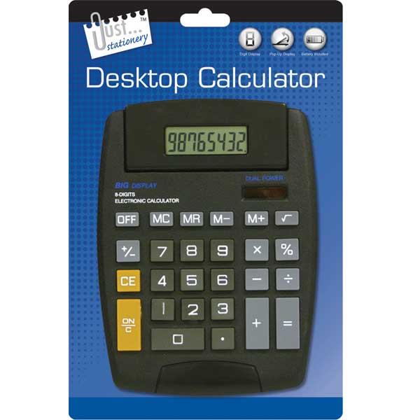 Pop Up Display Desk Calculator 144x190mm