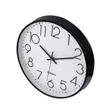 12" Plastic Shell Quartz Clock