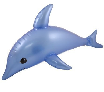 Inflatable Dolphin 80cm Beach Seaside Sea {DC}
