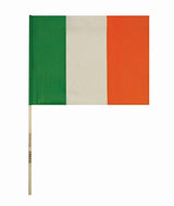 Hand Held Eire Ireland PVC Flag 29x17cm with 40cm Stick