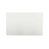 Pack of 100 White Ruled 8x5" Record Cards – Lined Study Index Cards for Notes, Revision