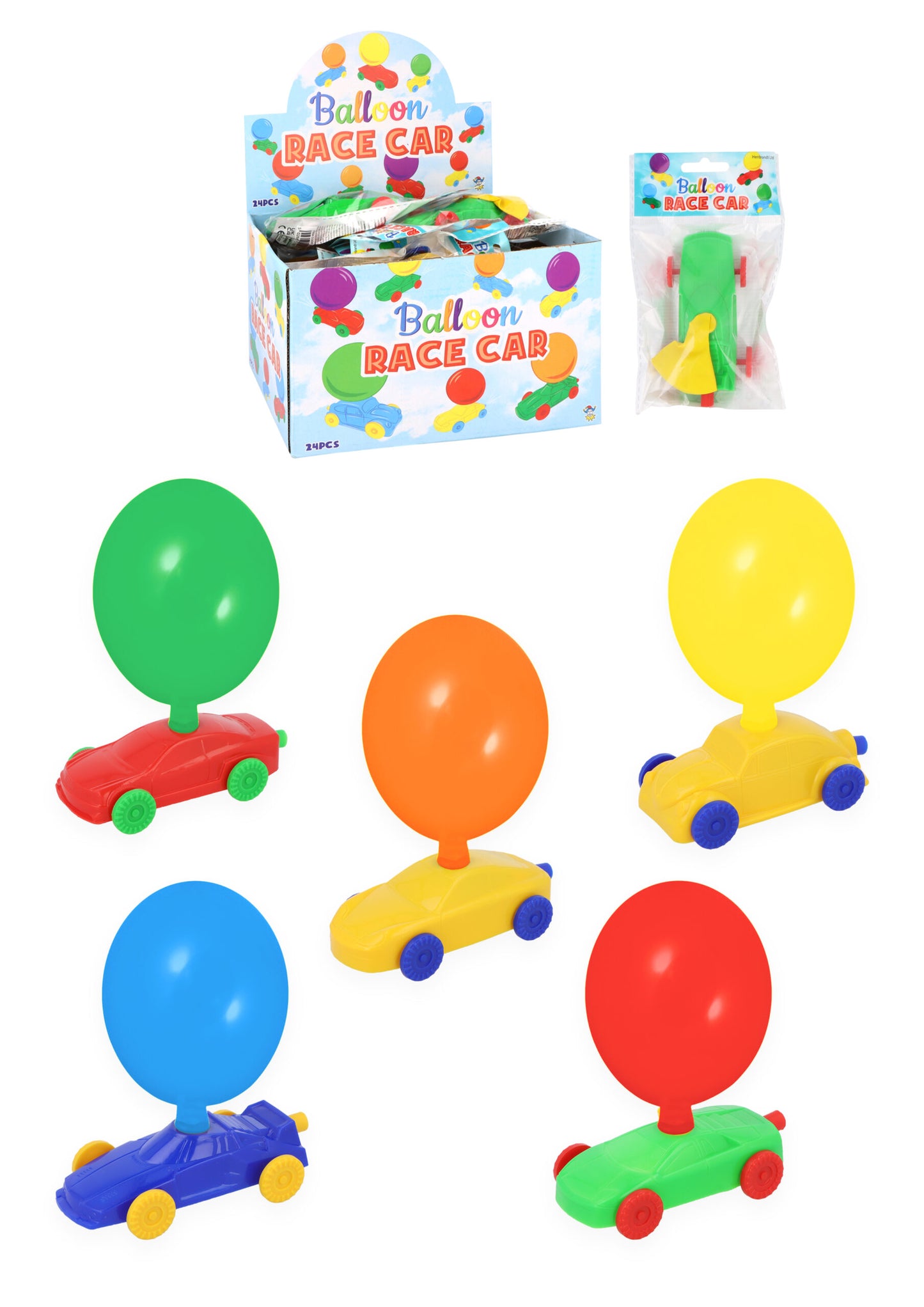 Balloon Race Cars (11cm)